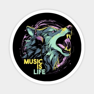 Music is life Magnet